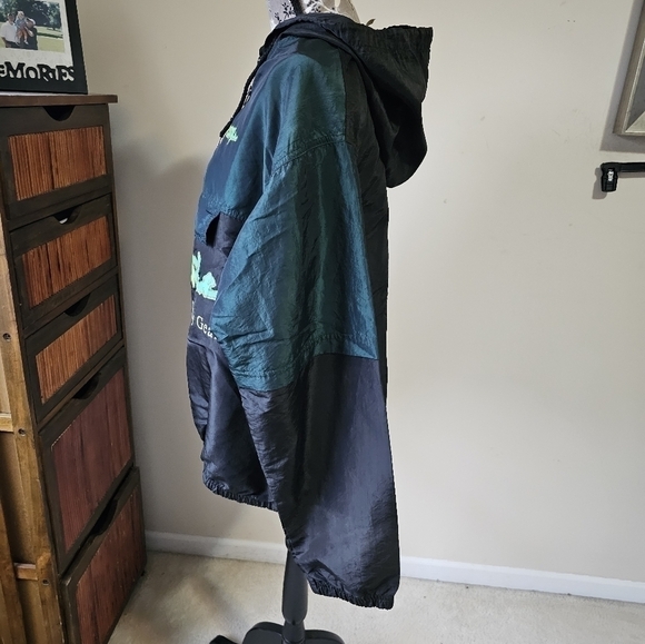 Vintage Retro 90's Y2K Surf Style Windbreaker Jacket OSFA - Picture 6 of 10